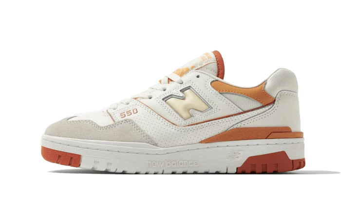 New Balance 550 Au Lait, White/Au Lait/Brown (BBW550WA)