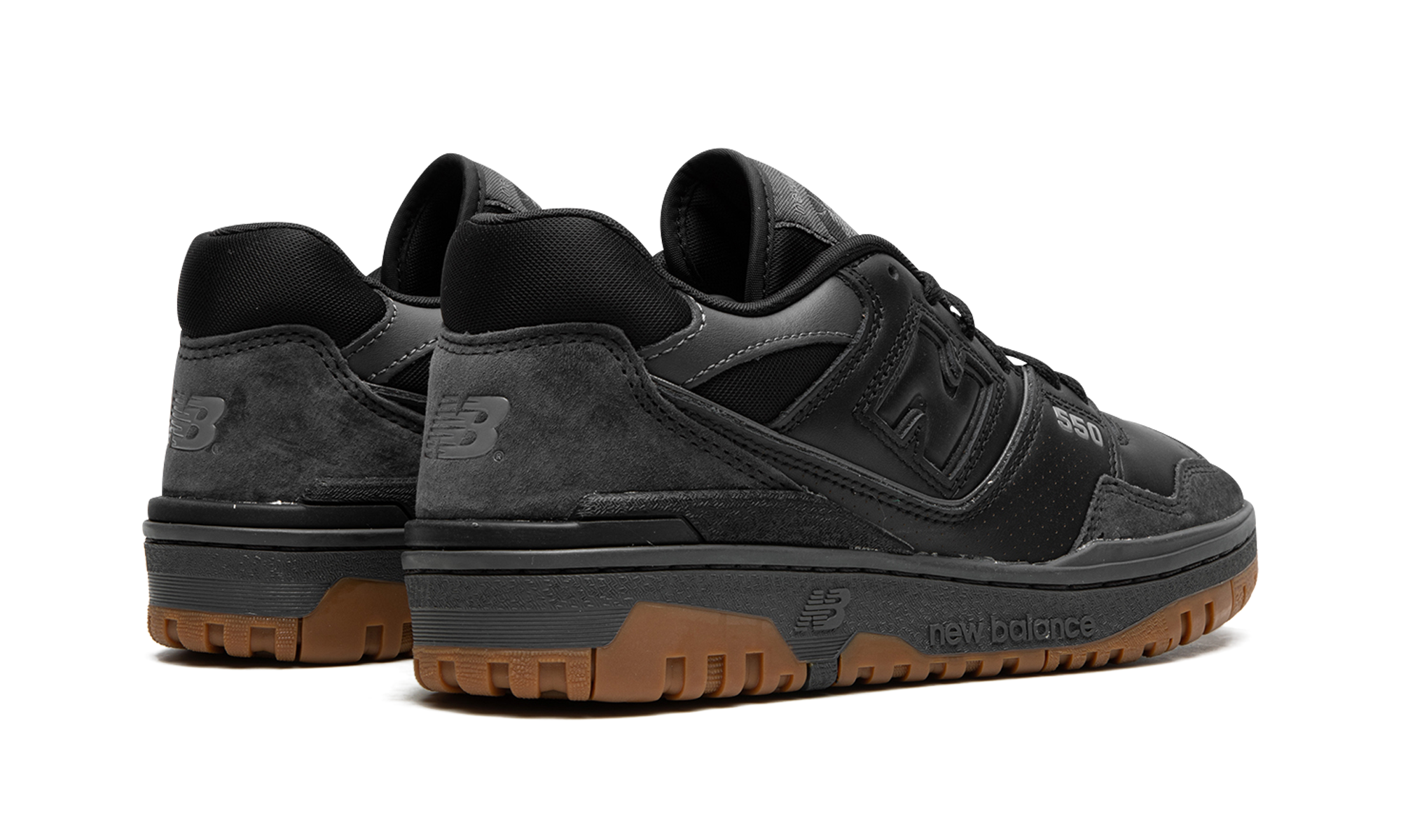 New Balance 550 Black Gum White