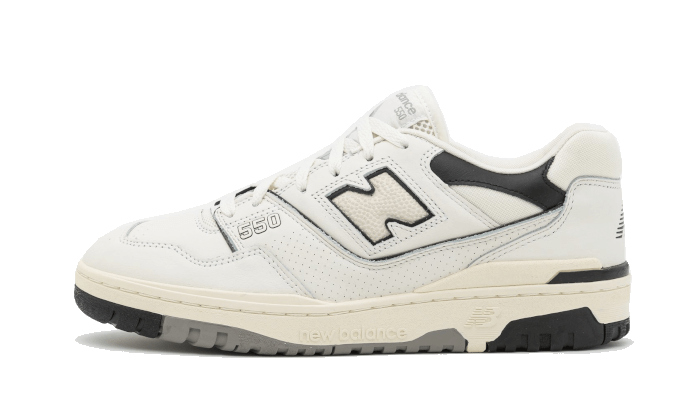 New Balance 550 Cream Black, Sea Salt/Cream/Black (BB550LWT)