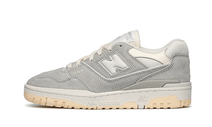 New Balance 550 Grey Suede, Rain Cloud/Sea Salt/White (BB550SLB)