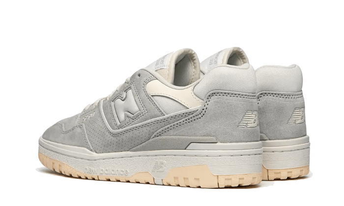 New Balance 550 Grey Suede, Rain Cloud/Sea Salt/White (BB550SLB)