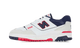 New Balance 550 Premium White Navy Red