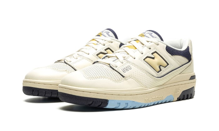 New Balance 550 Rich Paul, Cream/Navy/Sky Blue/Yellow (BB550RP1)