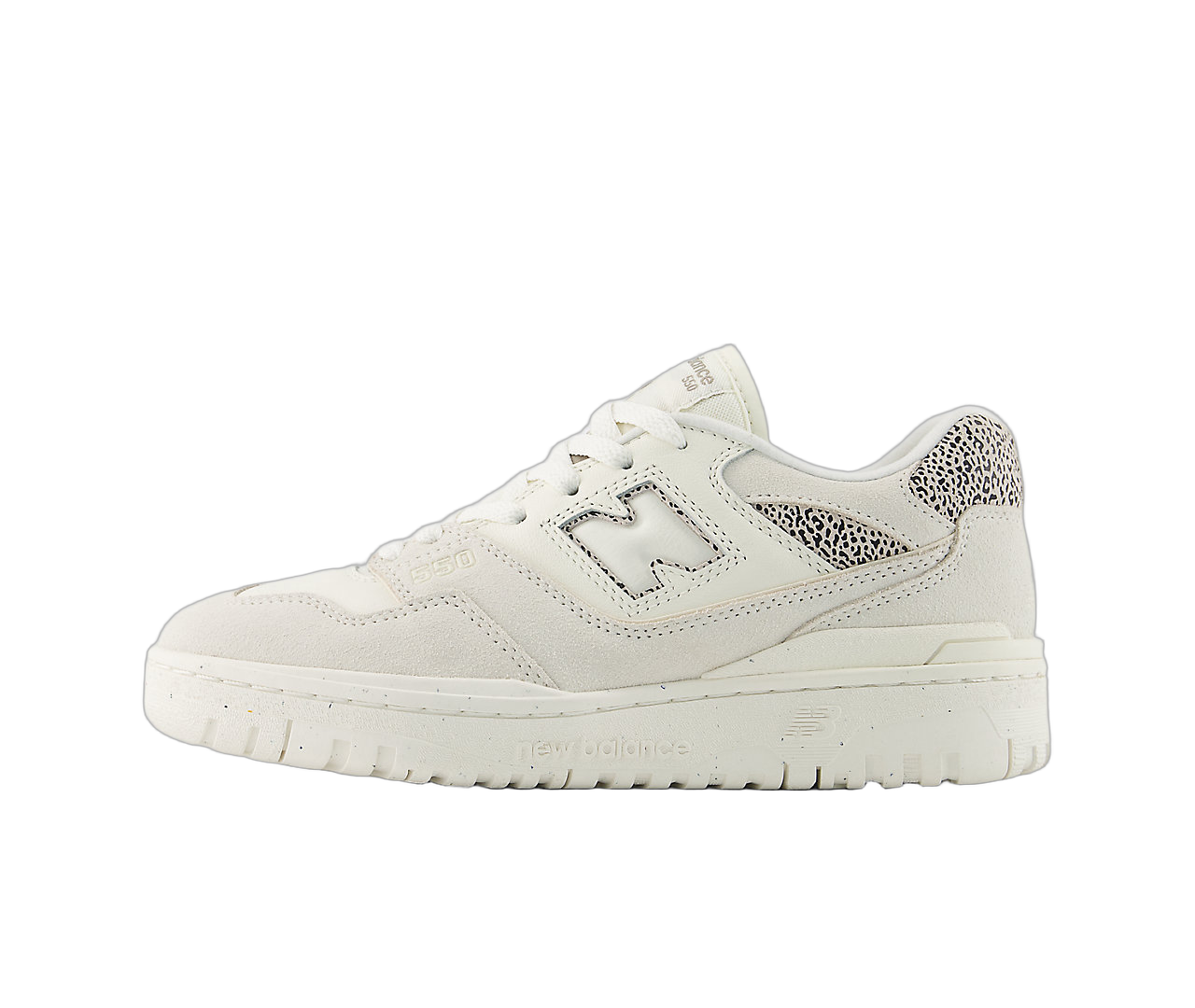 New Balance 550 Sea Salt Black Leopard