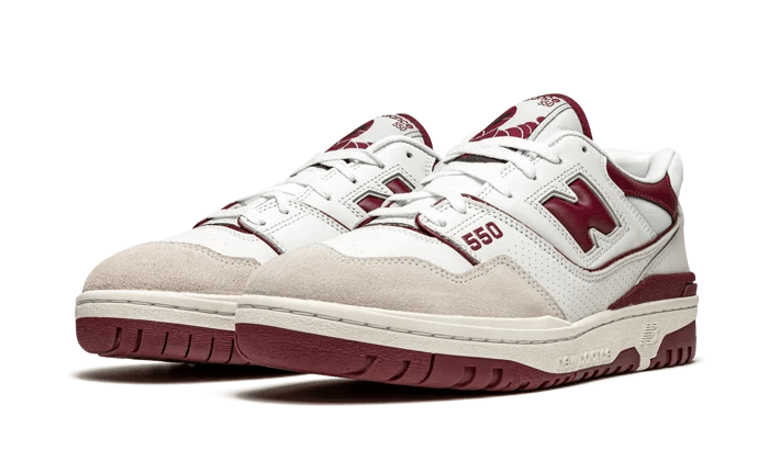 New Balance 550 Sea Salt Burgundy, Sea Salt/Burgundy (BB550LI1)