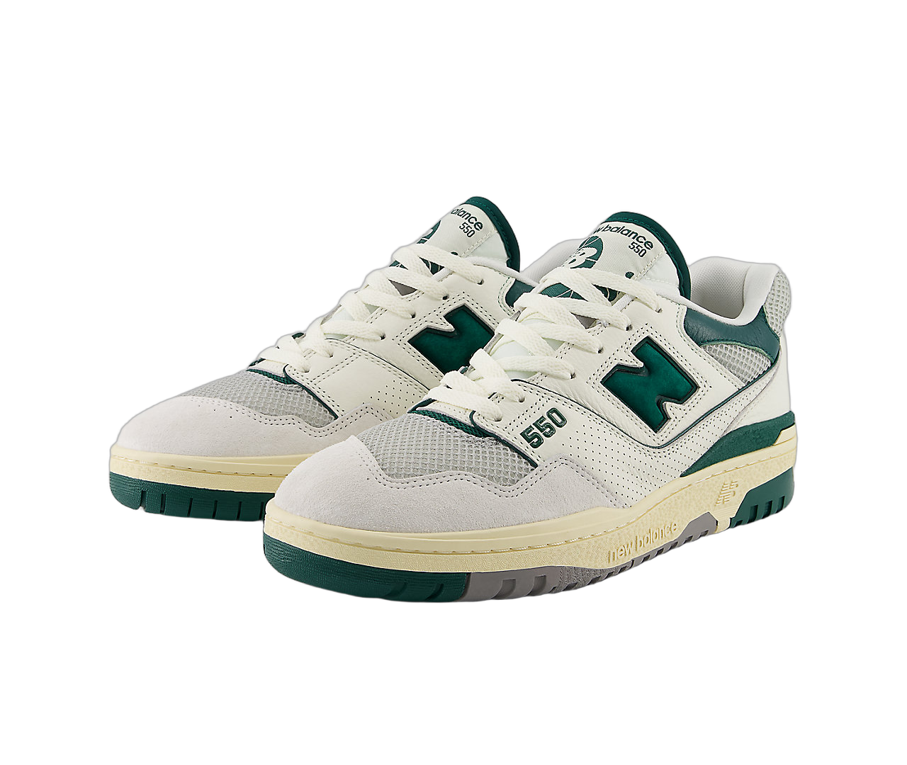 New Balance 550 Sea Salt Pack Marsh Green, Sea Salt/Marsh Green (BB550CPE)