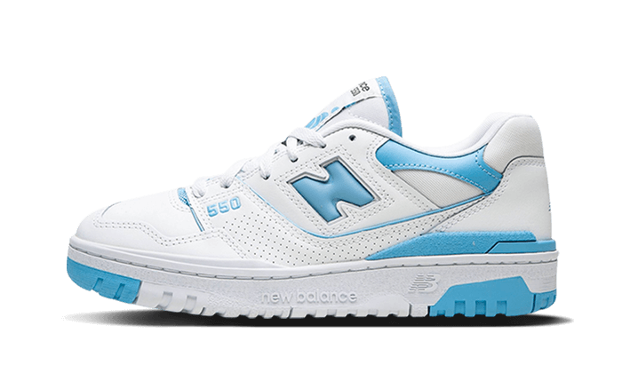 New Balance 550 UNC White Dusk Blue, Summer Fog/Dusk Blue (BBW550BC)