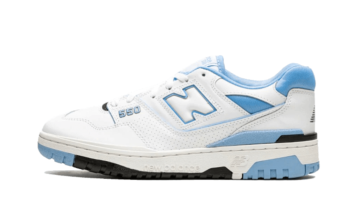 New Balance 550 UNC White University Blue, White/Pastel Blue (BB550HL1)