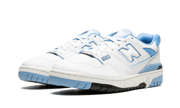 New Balance 550 UNC White University Blue, White/Pastel Blue (BB550HL1)