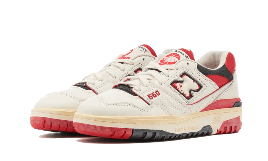 New Balance 550 Vintage Pack Team Red, Sea Salt/Team Red/Black (BB550VGA)