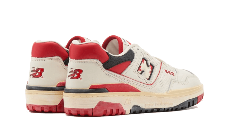 New Balance 550 Vintage Pack Team Red, Sea Salt/Team Red/Black (BB550VGA)