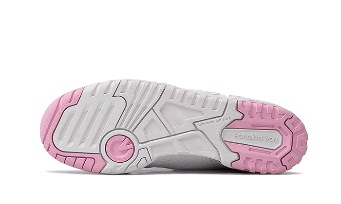 New Balance 550 White Bubblegum Pink, White/Lilac Cloud (BBW550BD)