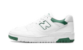 New Balance 550 White Classic Green