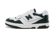 New Balance 550 White Dark Green