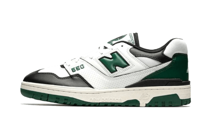 New Balance 550 White Green Black, White/Green (BB550LE1)