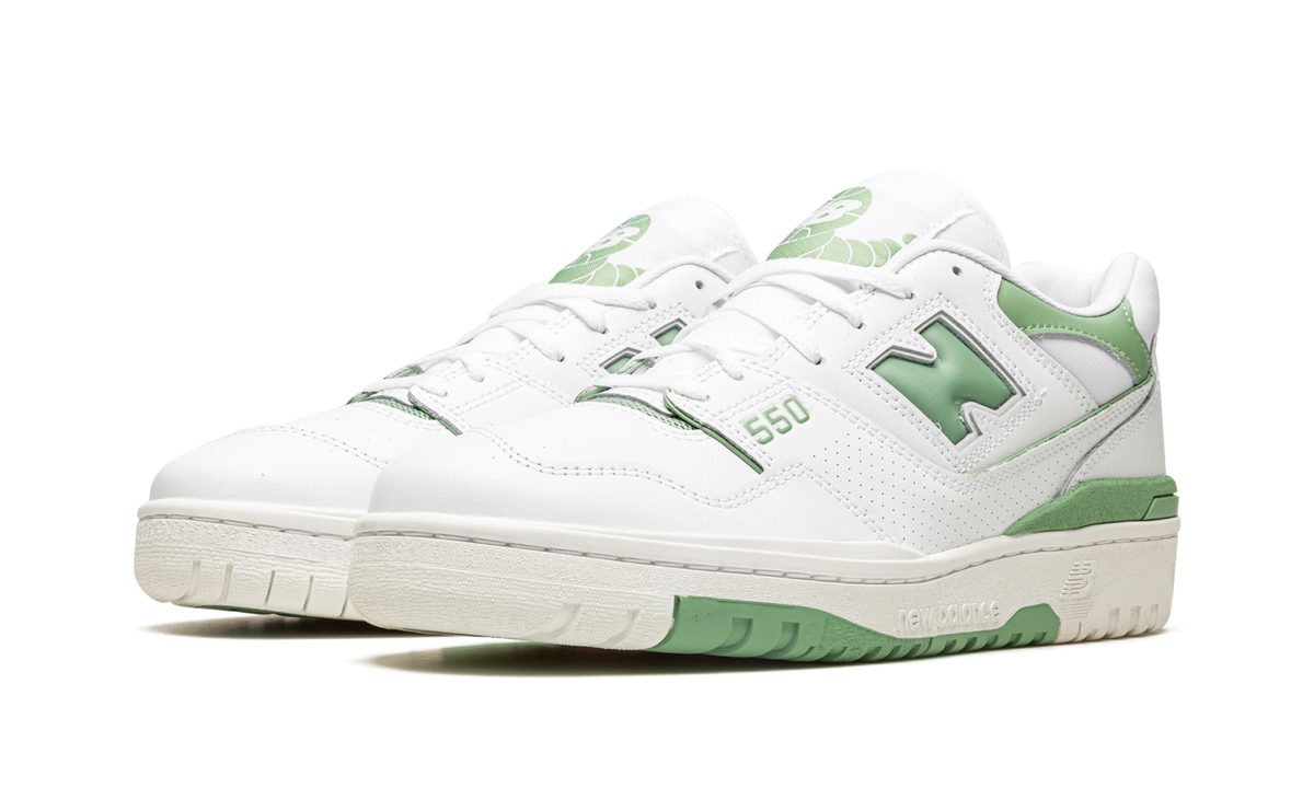 New Balance 550 White Mint Green