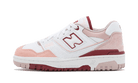 New Balance 550 White Scarlet, White/Space Punk/Scarlet (BBW550ZV)