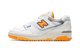 New Balance 550 White Vibrant Orange