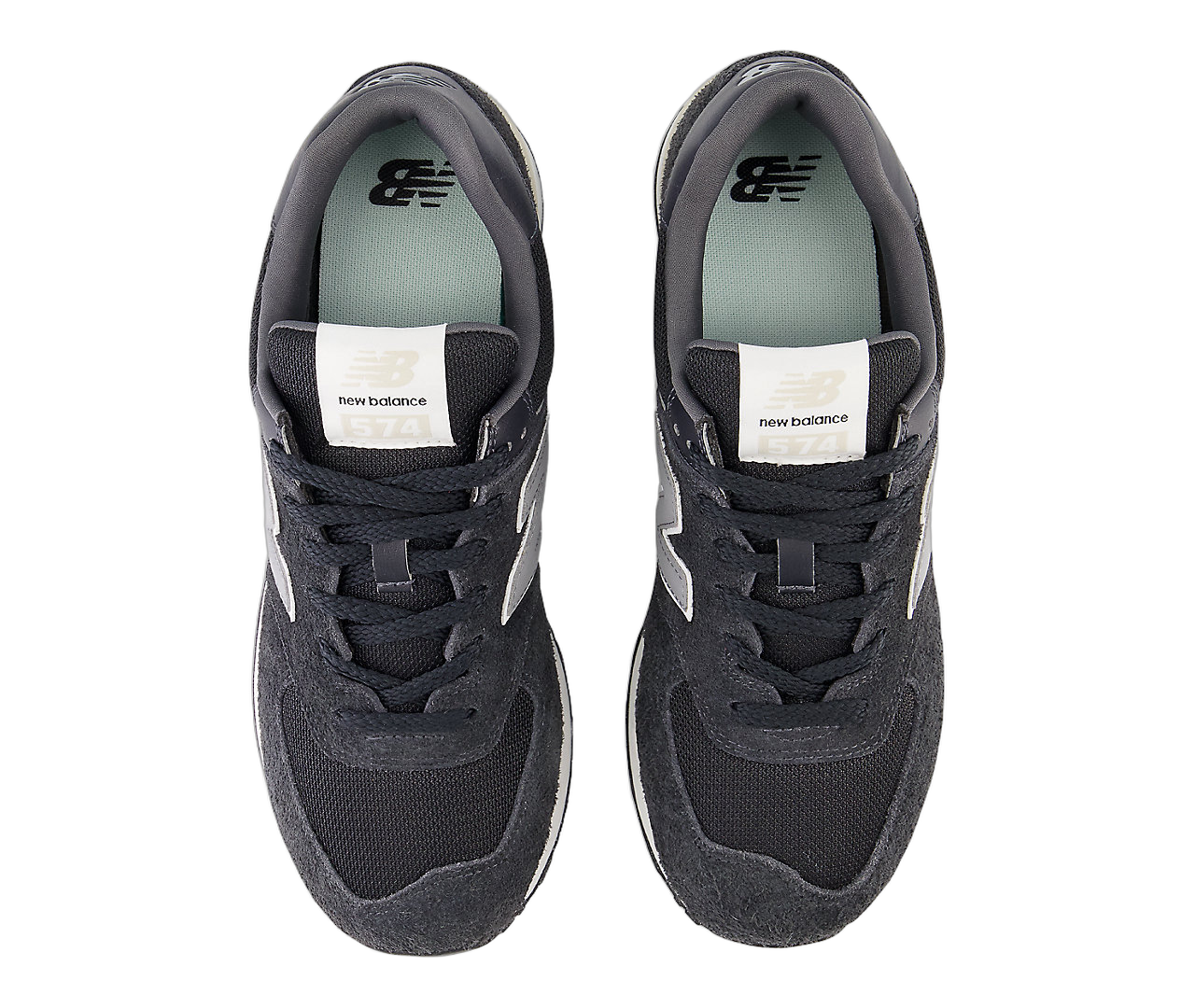 New Balance 574 Black Noir Grey, Black/Noir/Grey (U574SBG)