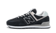 New Balance 574 Black White
