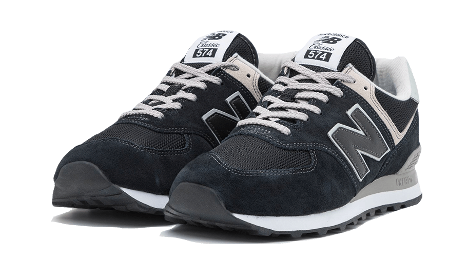 New Balance 574 Black White, Black/Grey/White (ML574EVB)