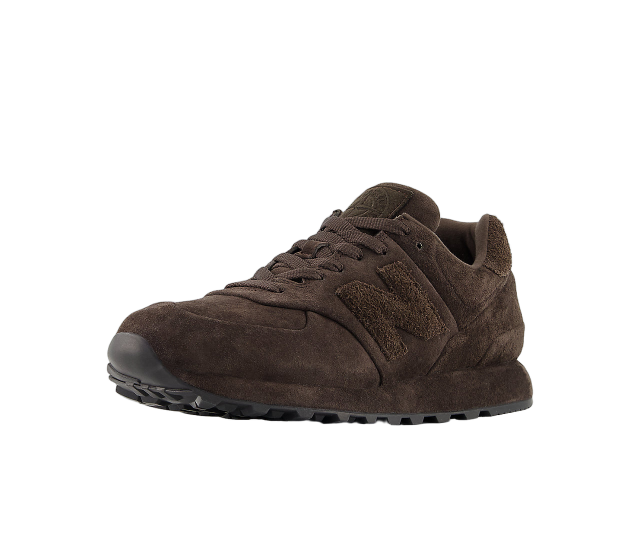New Balance 574 Legacy Stone Island Ghost Dark Brown