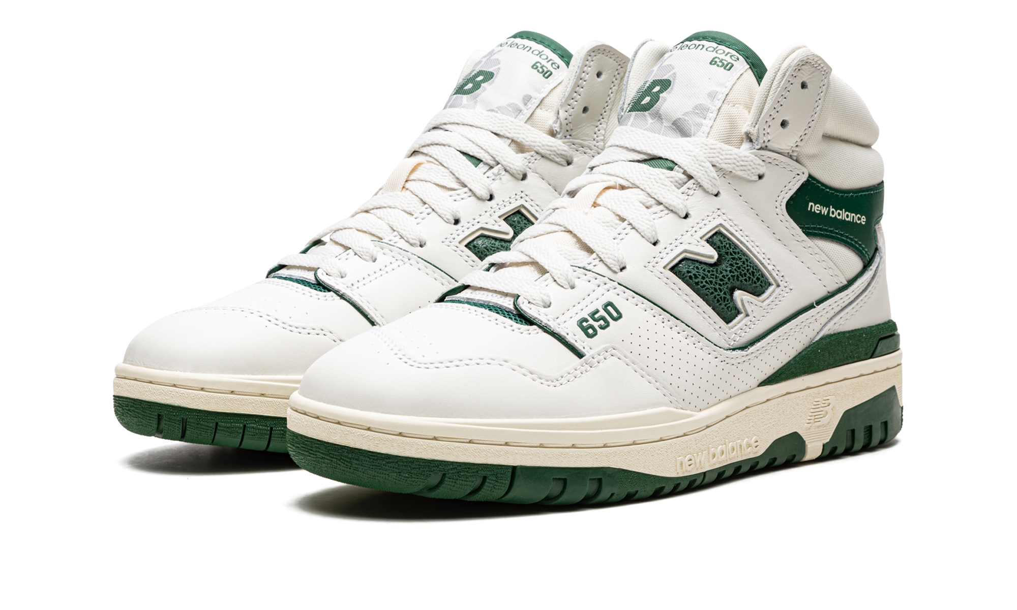New Balance 650R Aime Leon Dore White Green
