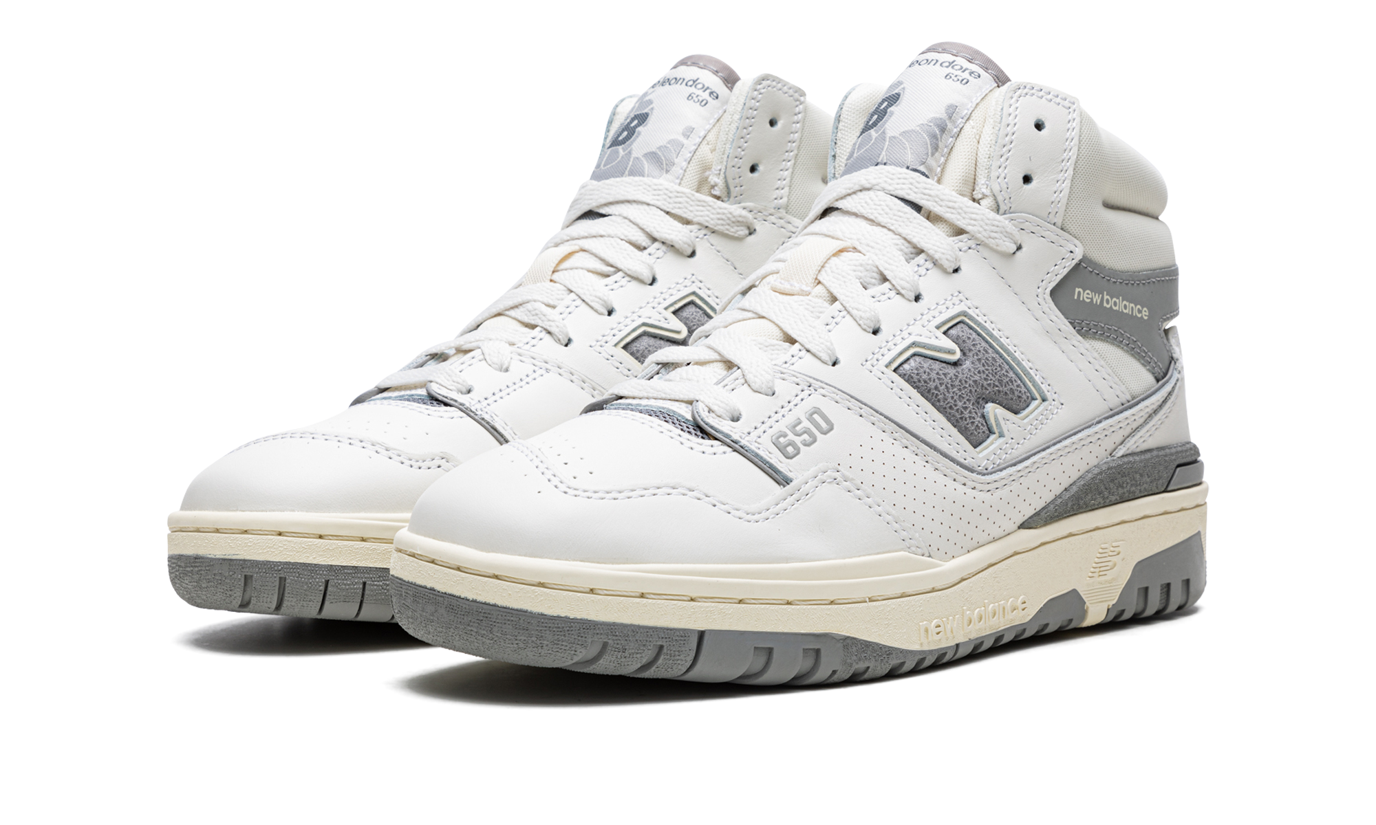 New Balance 650R Aime Leon Dore White Grey