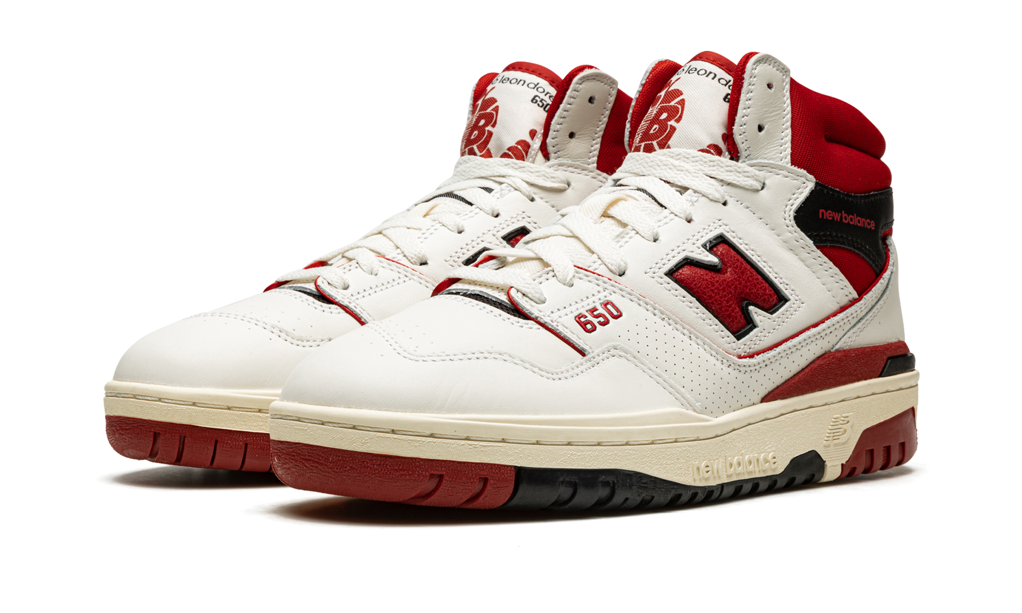 New Balance 650R Aime Leon Dore White Red
