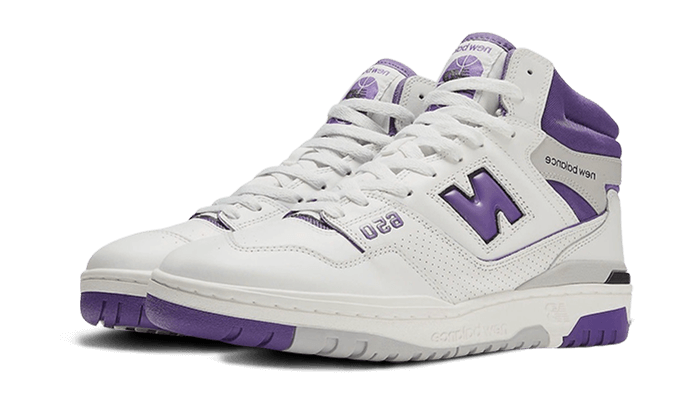 New Balance 650R White Interstellar Purple, White/Interstellar/Raincloud (BB650RCF)