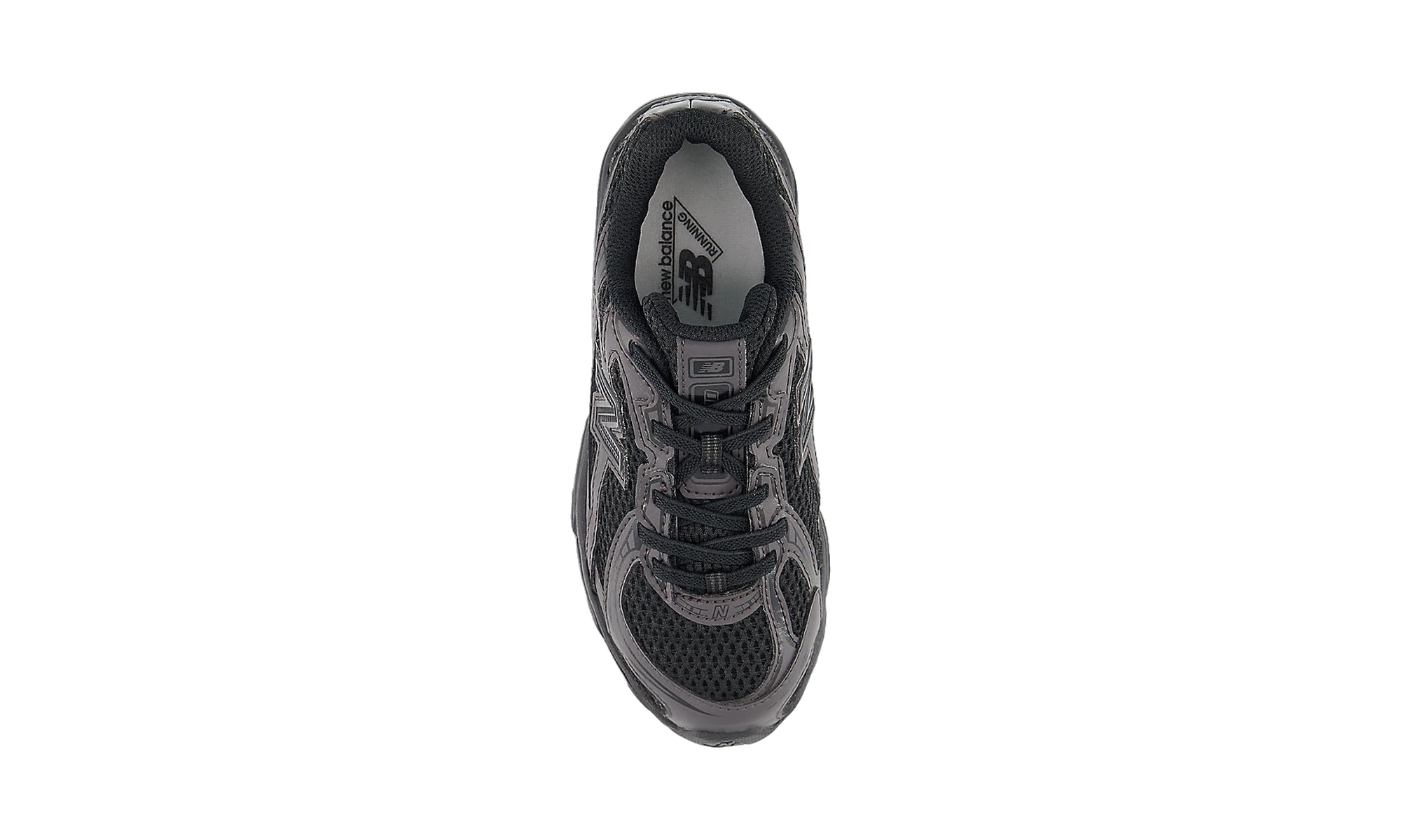New Balance 740 Bungee Lace Black Cement (PS)