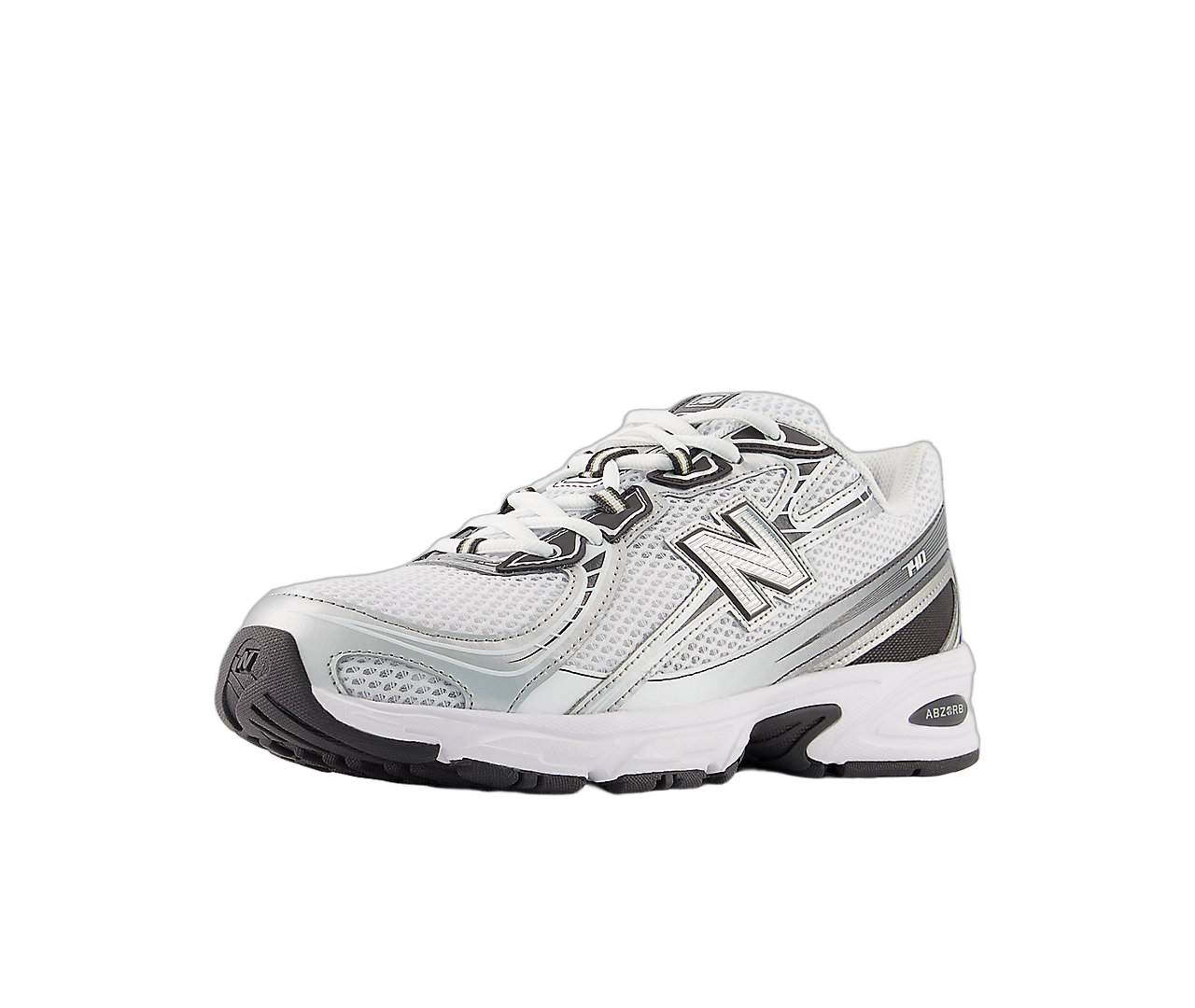 New Balance 740 White Metallic Silver Black - Sneak