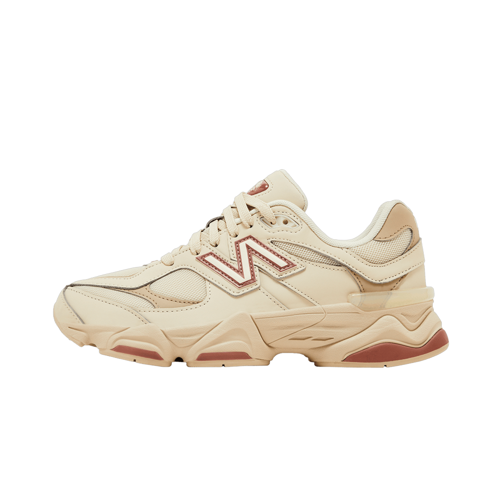 New Balance 9060 Bone Sparrow, Bone/Maroon (GC9060GC)