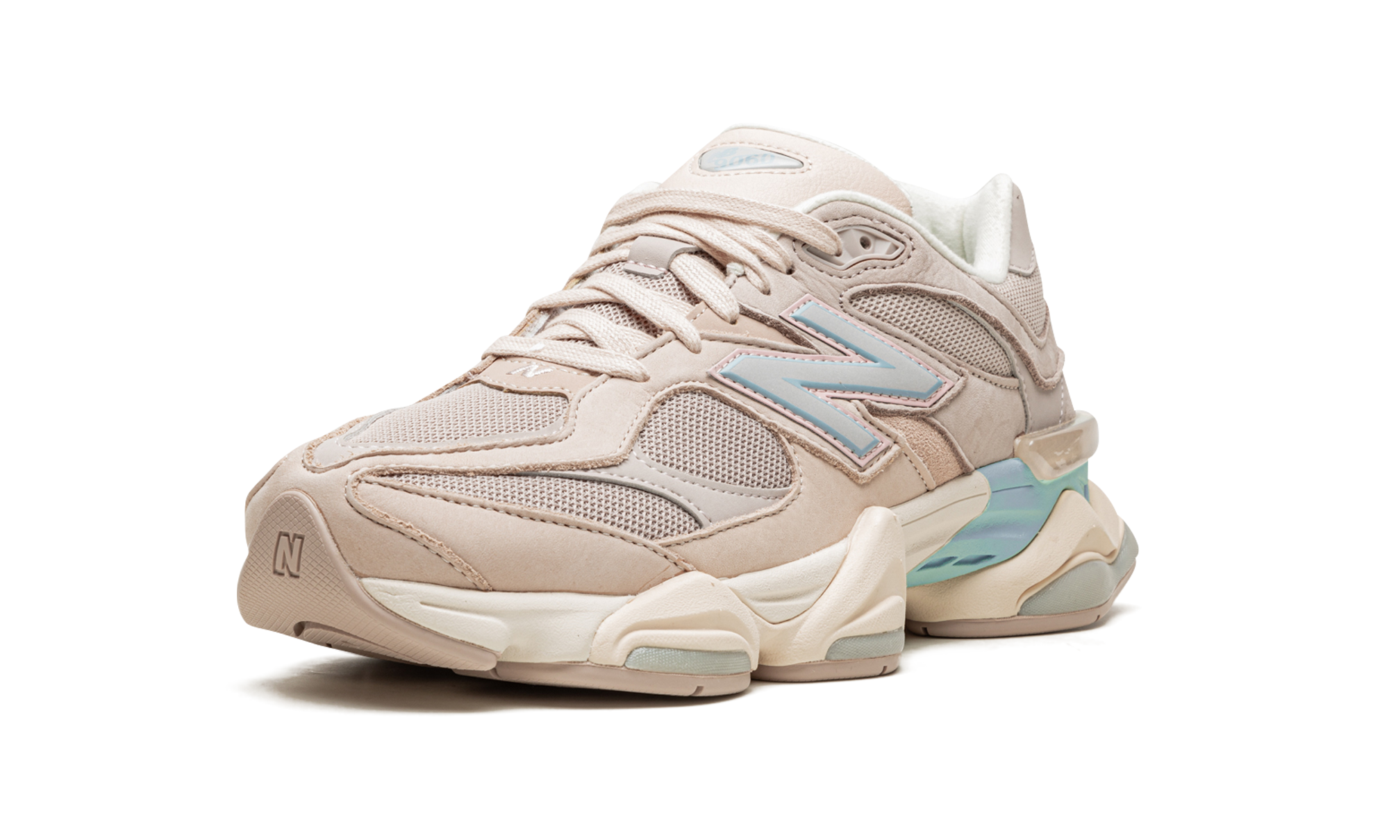 New Balance 9060 Ivory Cream Pink Sand