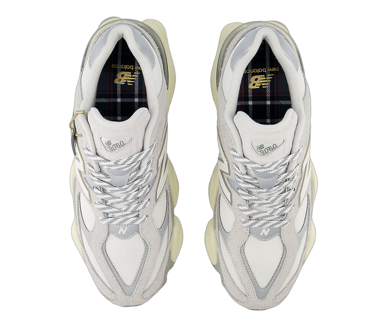 New Balance 9060 Light Grey White, Light Grey/White (U9060HX)