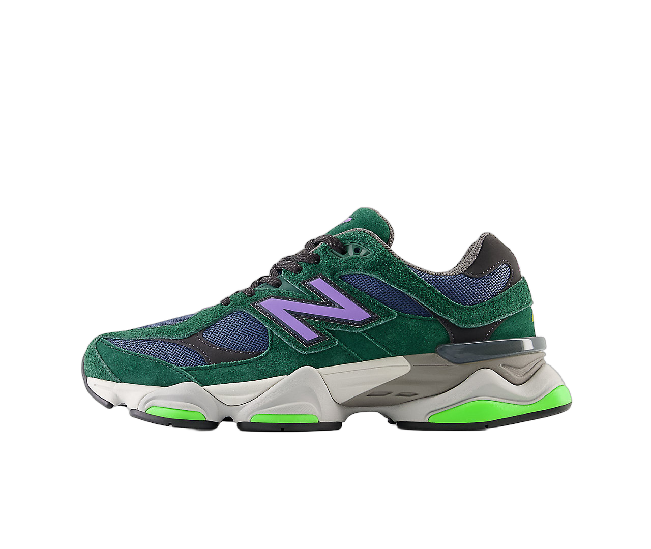 New Balance 9060 Nightwatch, Nightwatch Green/Vintage Indigo/Electric Purple (U9060GRE)