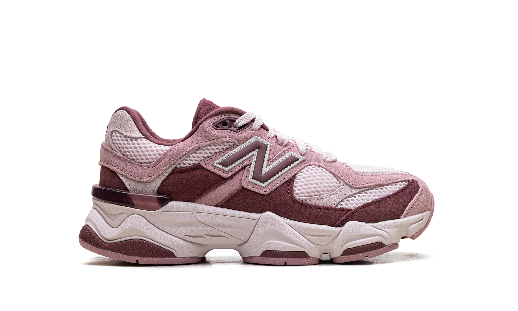 New Balance 9060 Pink Granite Washed Burgundy