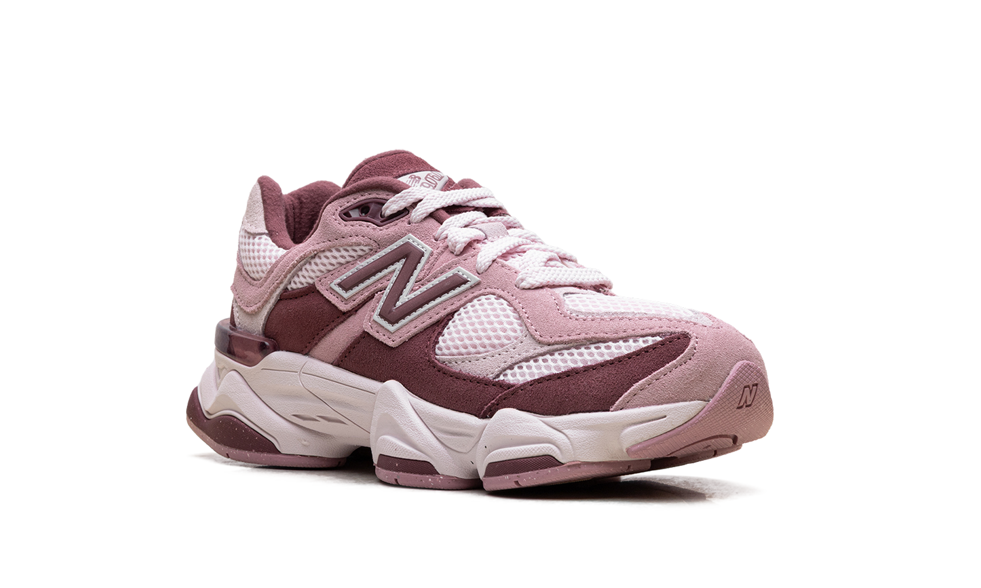 New Balance 9060 Pink Granite Washed Burgundy