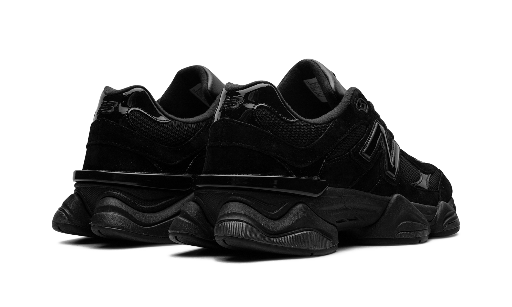 New Balance 9060 Triple Black Patent