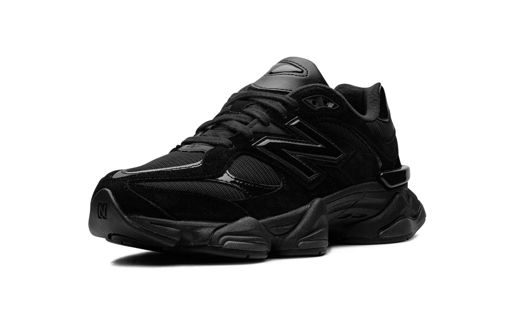 New Balance 9060 Triple Black Patent