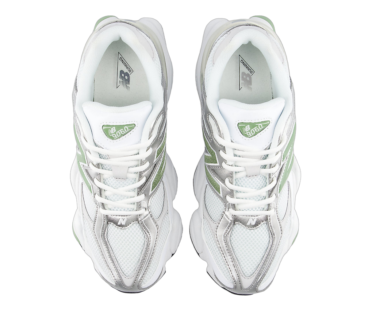 New Balance 9060 White Oregano