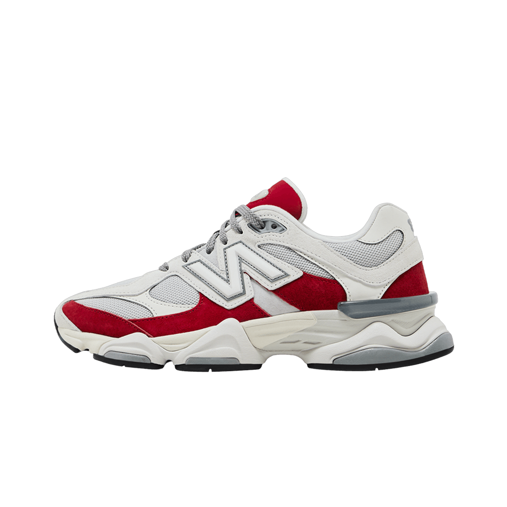 New Balance 9060 White Red, White/Grey/Red (U9060JBE)
