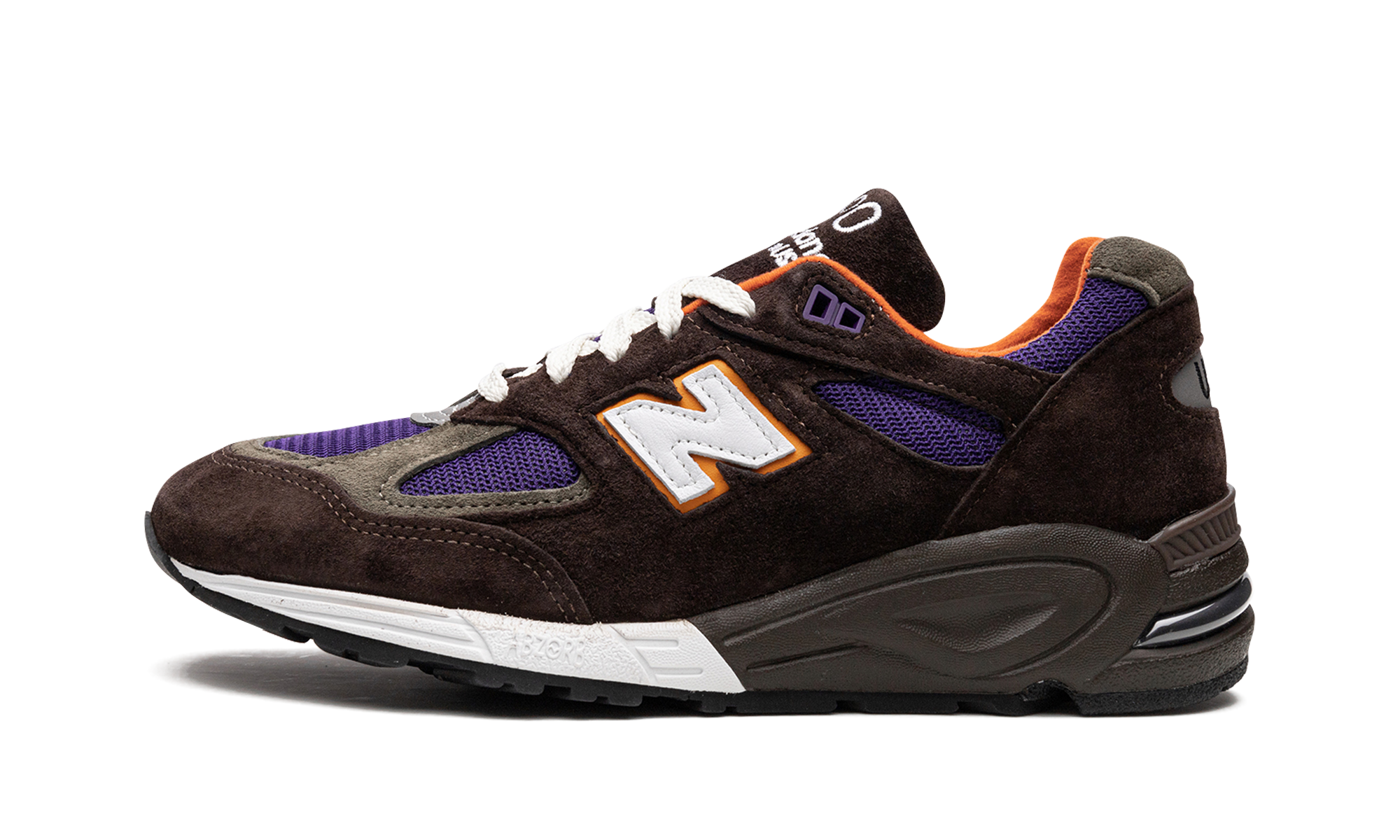 New Balance 990v2 MiUSA Brown Purple