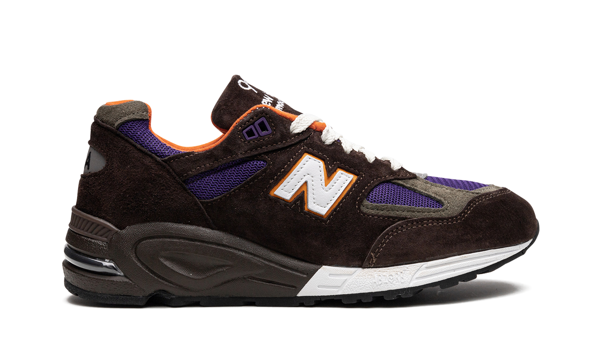 New Balance 990v2 MiUSA Brown Purple