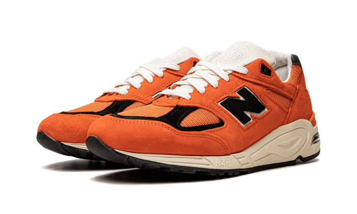 New Balance 990v2 MiUSA Marigold, Marigold/Black (M990AI2)