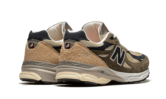 New Balance 990v3 MiUSA Grey Blue Olive, Grey/Blue (M990TO3)