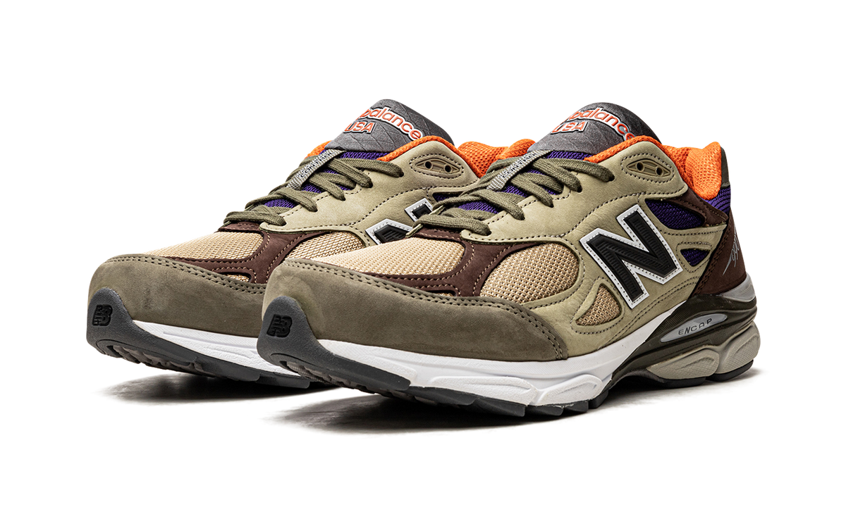 New Balance 990v3 MiUSA Teddy Santis Khaki Orange