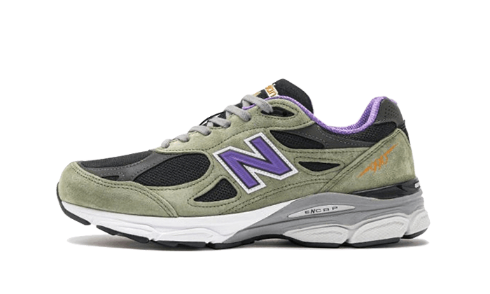 New Balance 990v3 MiUSA Teddy Santis Olive Leaf, Olive Leaf/Black (M990TC3)