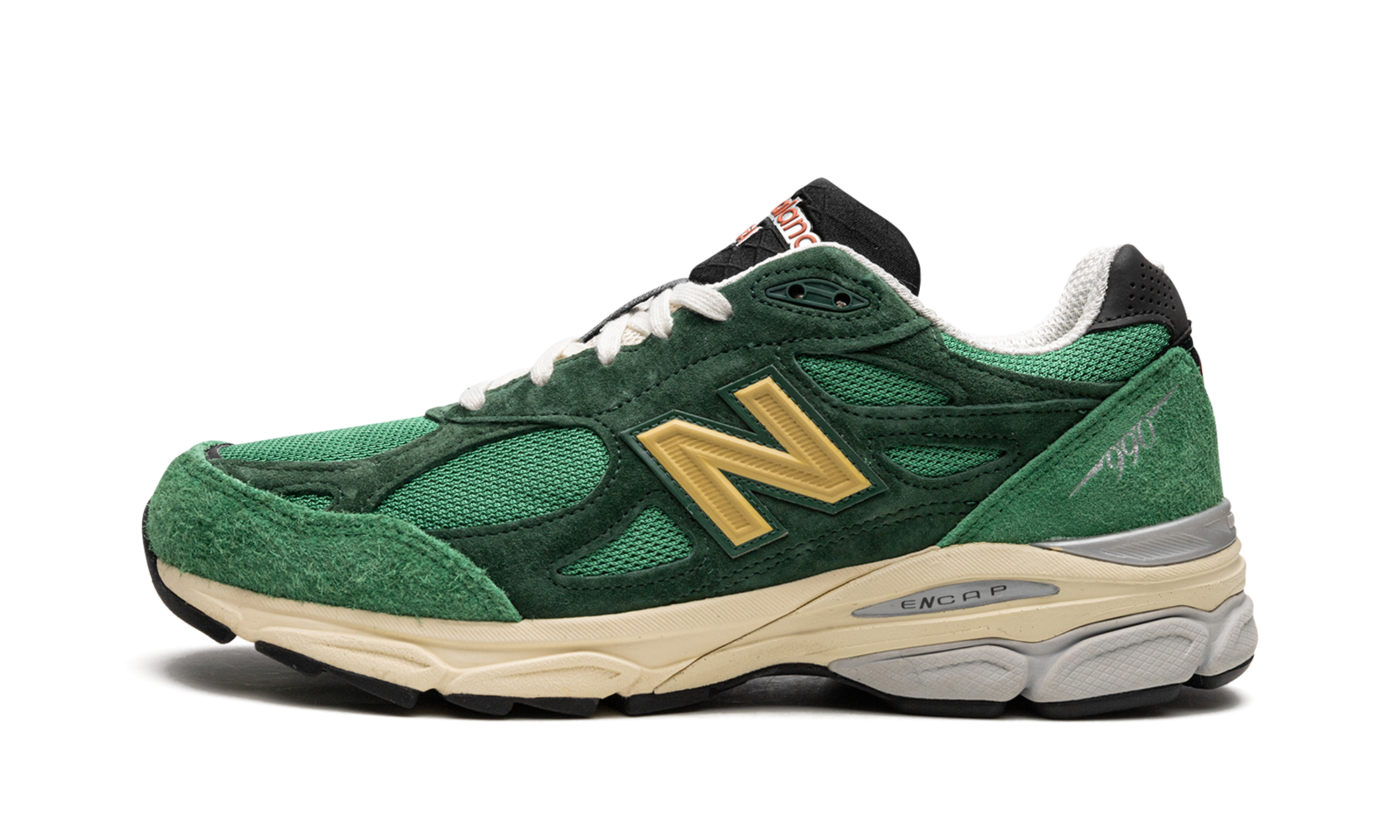 New Balance 990v3 MiUSA Varsity Green Gold