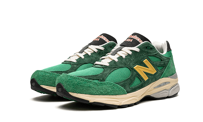 New Balance 990v3 MiUSA Varsity Green Gold, Varsity Green/Team Forest Green (M990GG3)